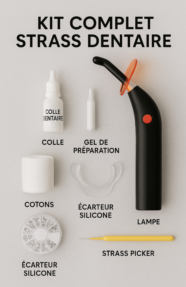 KIT COMPLET STRASS DENTAIRE