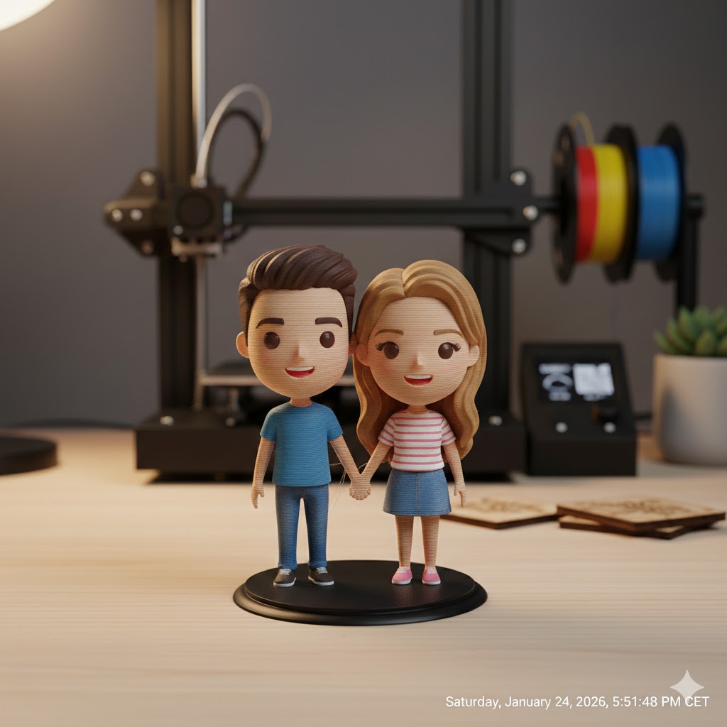 Eure Lieblingsmenschen als 3D-Miniatur