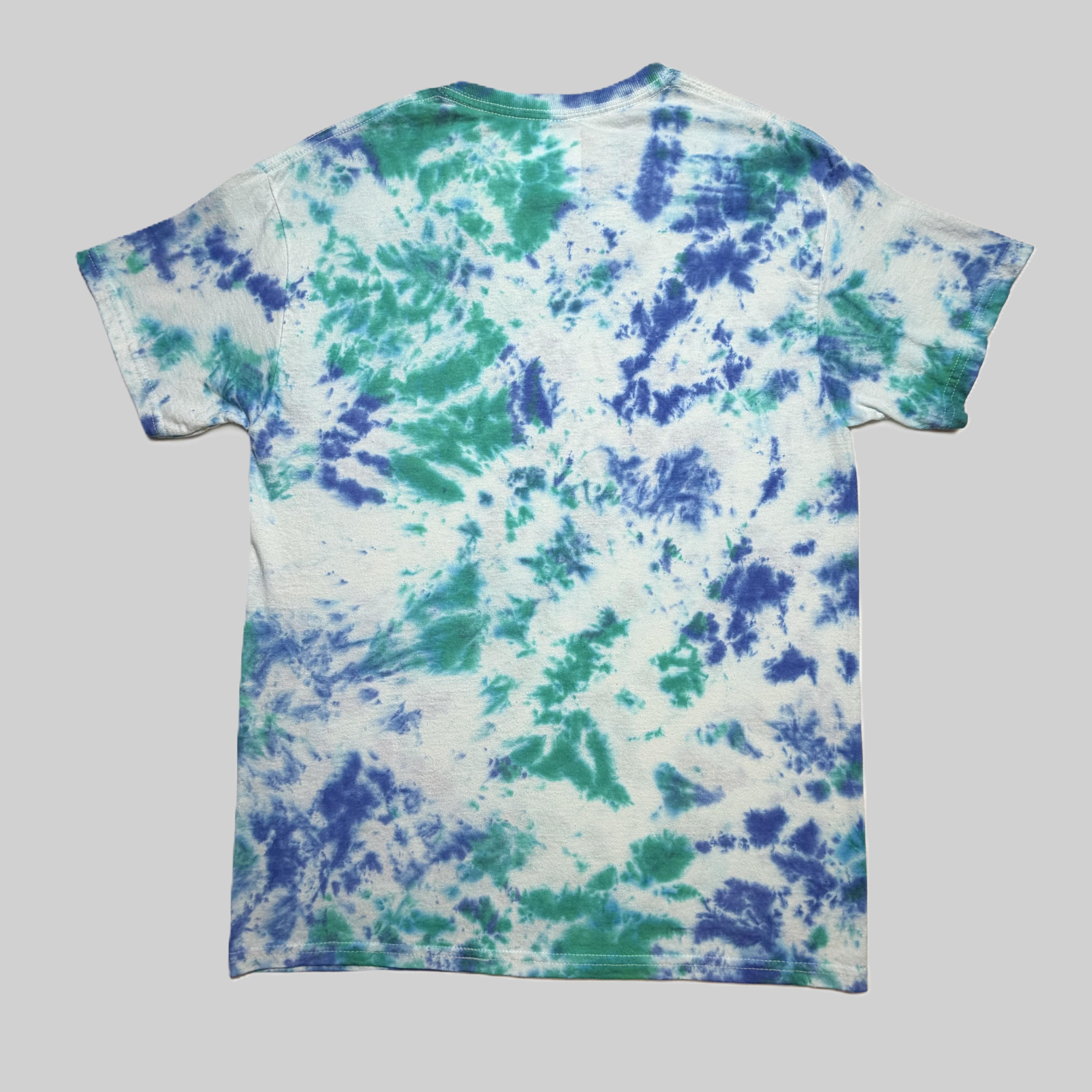 Floral “Do What Makes You Happy” Graphic Tee – Women’s Medium – Tie Dye Style