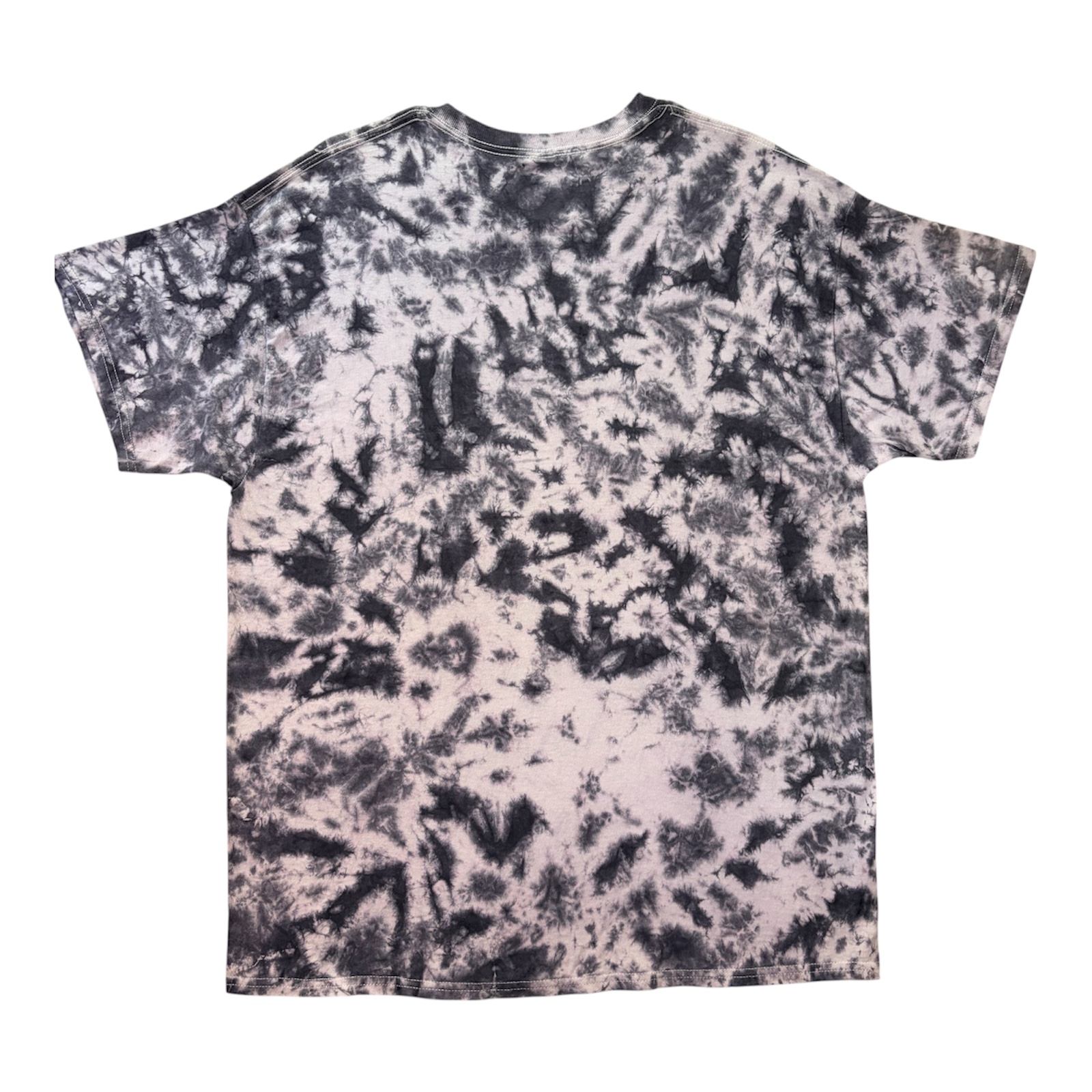Tie Dye Graphic Tee – “Just Breathe” Inspirational Quote – Handmade XL