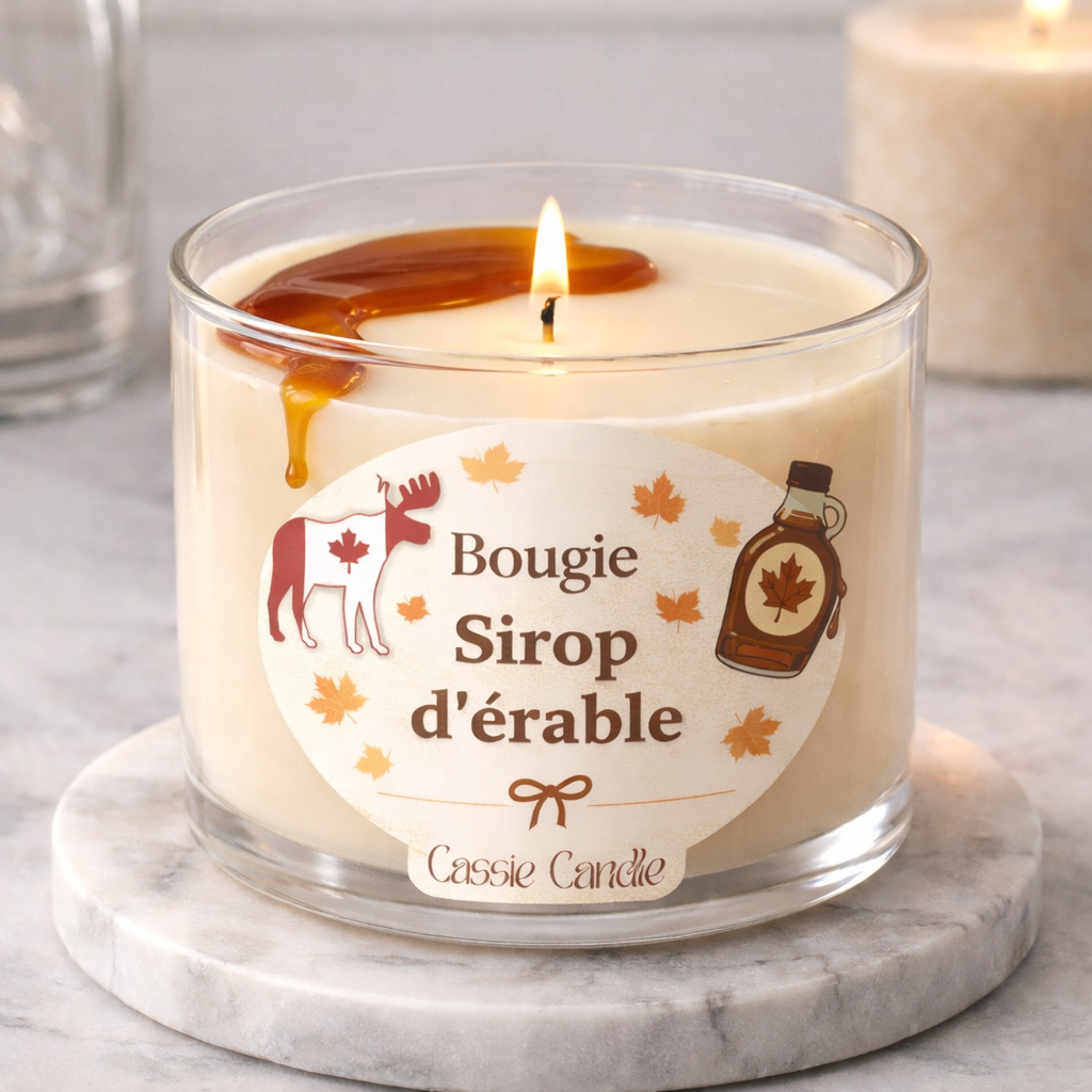 Bougie Sirop d’érable