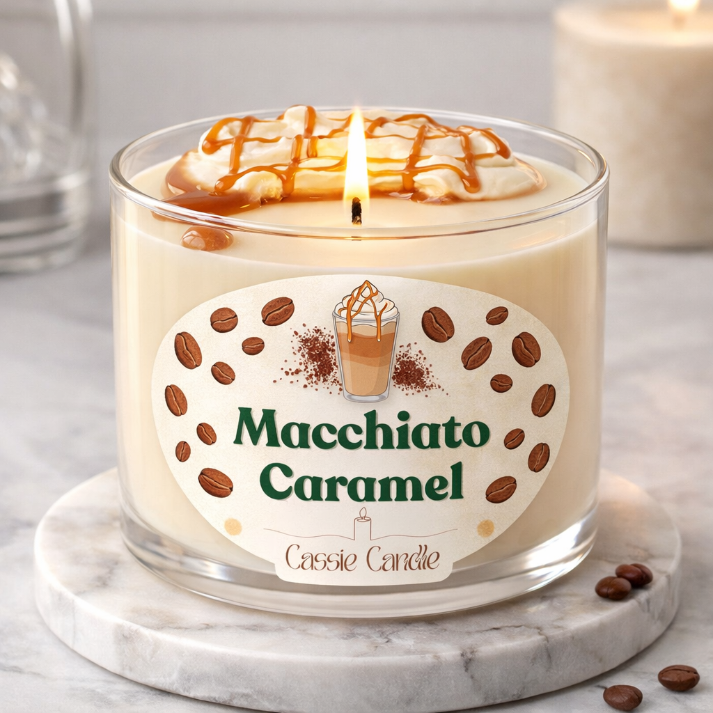 Bougie Macciato Caramel