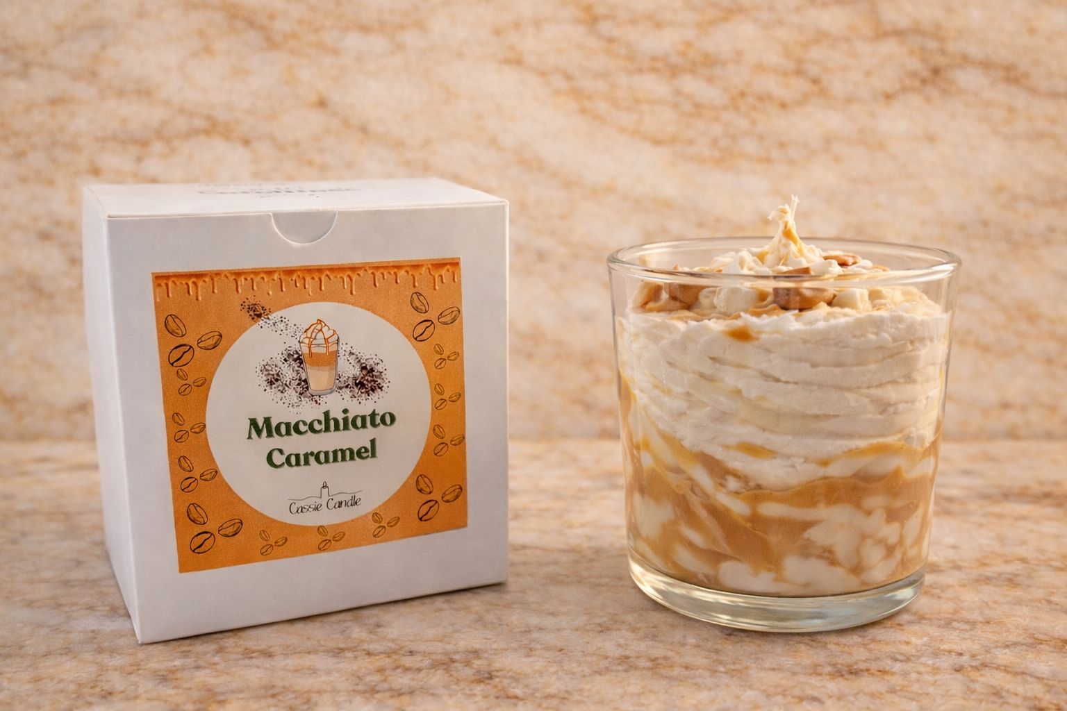 Bougie Macciato Caramel