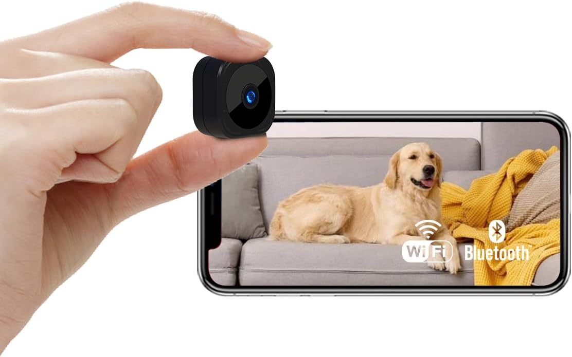 Mini WiFi & Bluetooth Smart Security Camera – Ultra HD