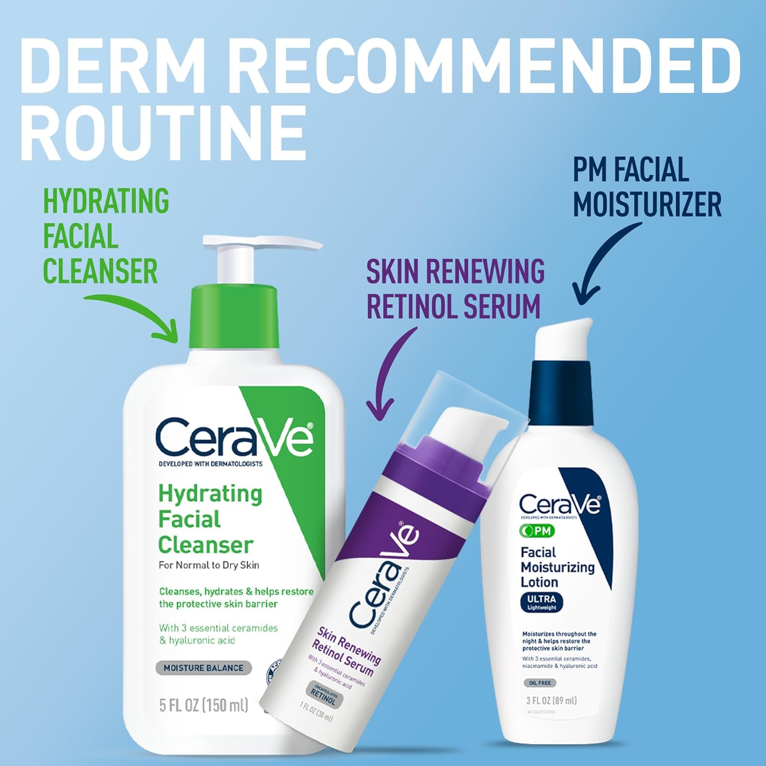 CeraVe PM Facial Moisturizing Lotion