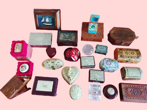 Colección de cajas decorativas