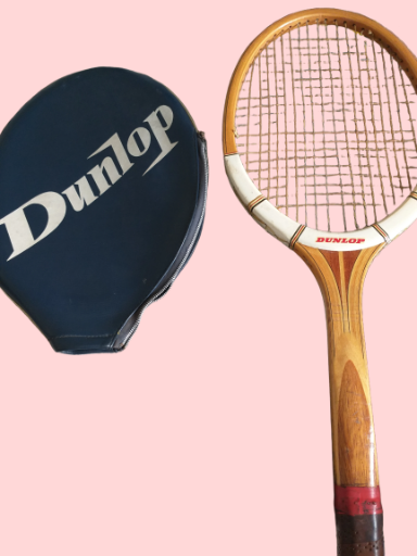 Raqueta de tenis vintage Dunlop