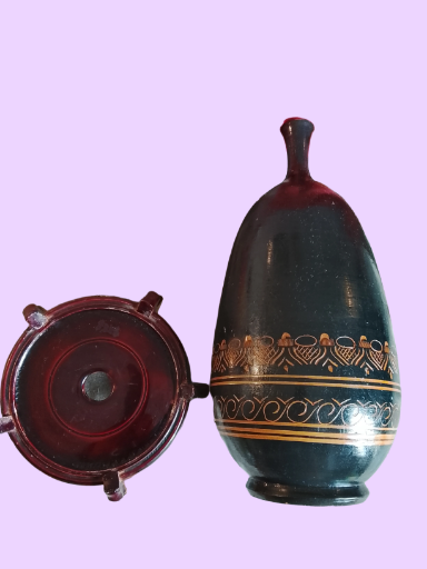 Jarrón decorativo de cerámica