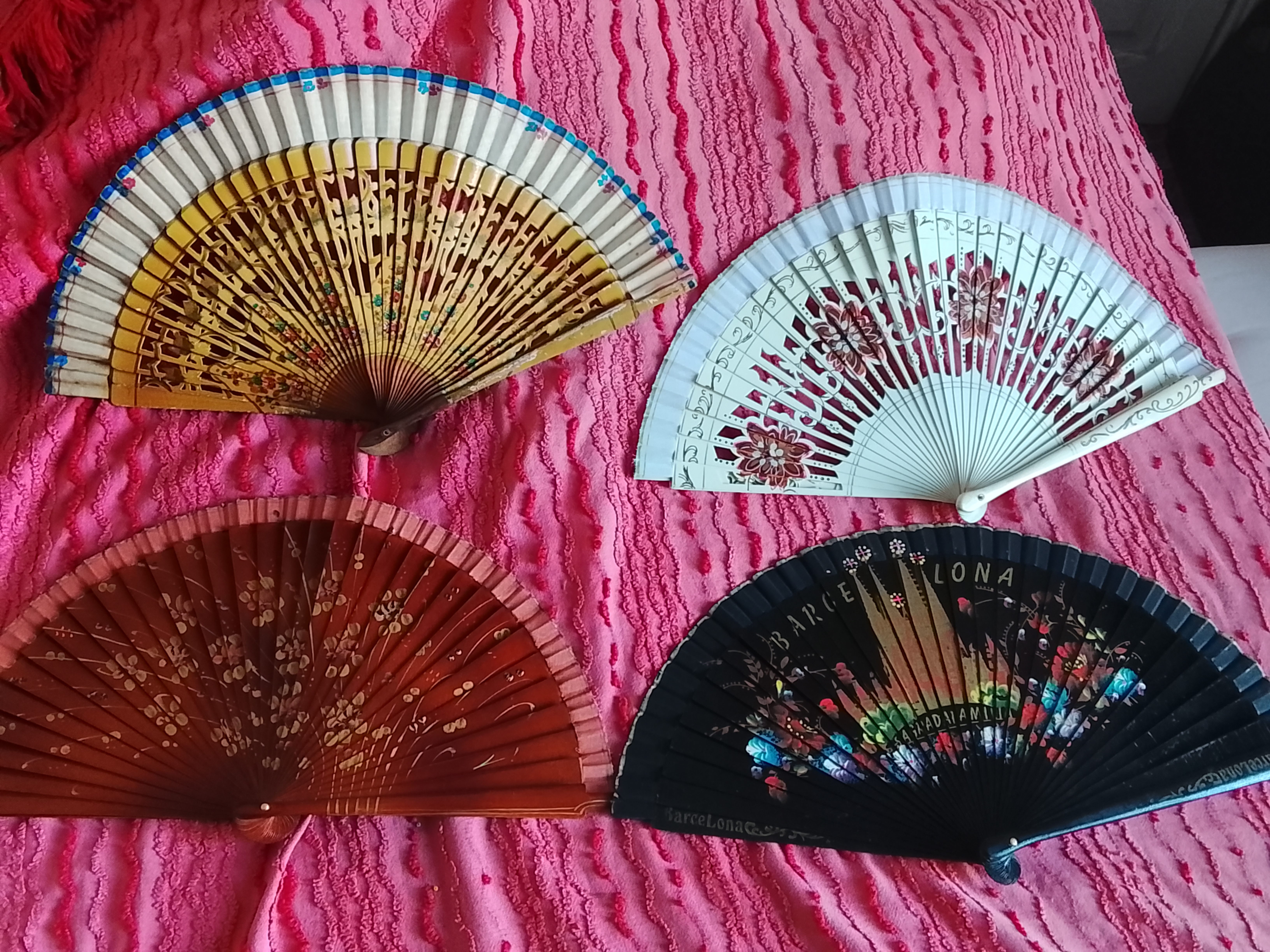 Abanicos decorativos