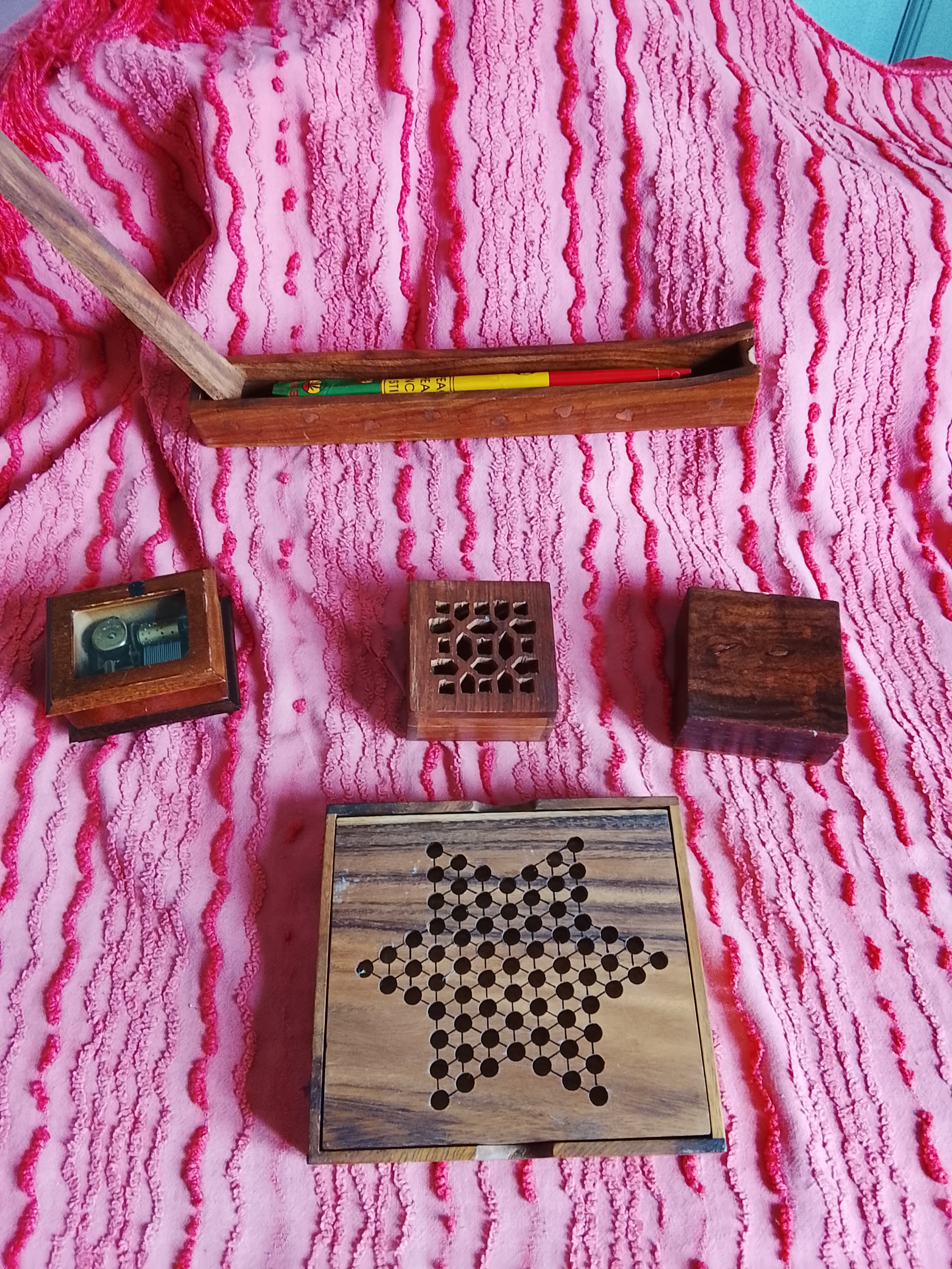 Cajas antiguas de madera