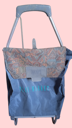 Carro de compras plegable