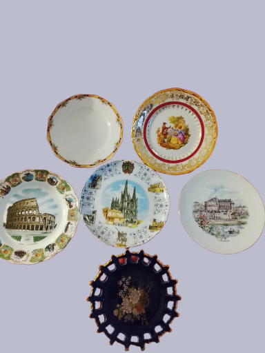 Platos decorativos antiguos