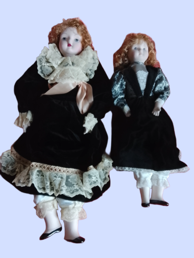 Muñecas antiguas de porcelana
