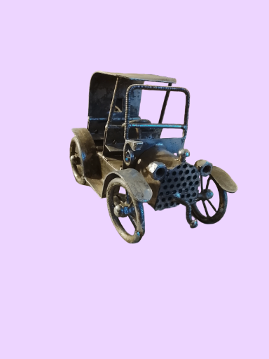 Modelo de coche clásico vintage