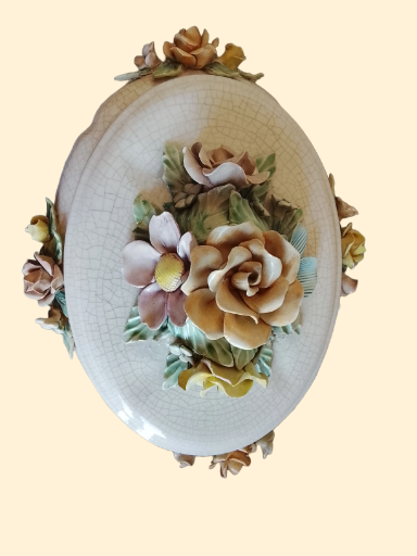 Jarrón decorativo de cerámica