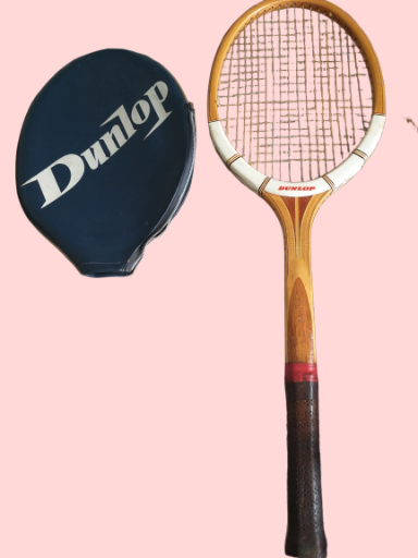 Raqueta de tenis vintage Dunlop
