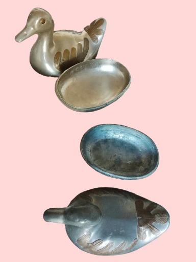 Figuras decorativas de patos