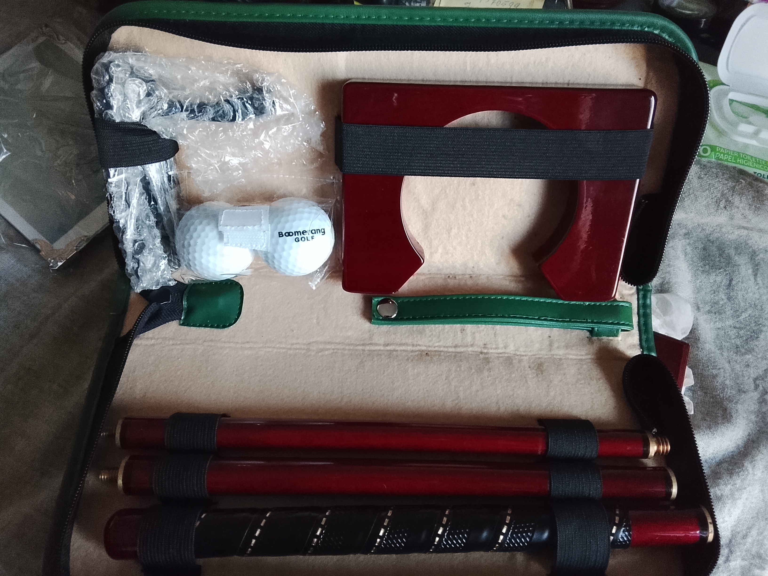 Set de golf portátil