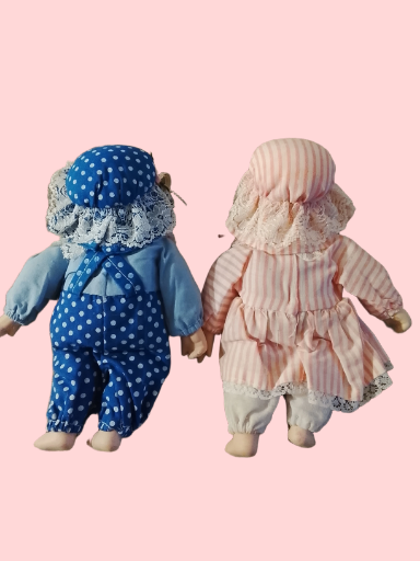 Muñecas de porcelana vintage