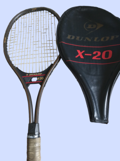 Raqueta de tenis vintage Dunlop