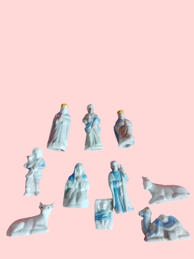 Figuritas de porcelana para belén