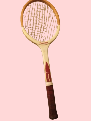 Raqueta de tenis vintage Crown