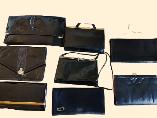 Carteras e piel vintage de mujer