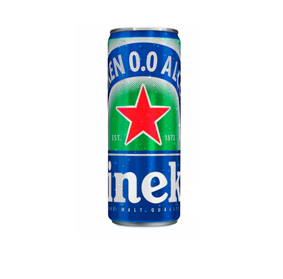 Cerveza Heineken 0.0 Lata 355ml