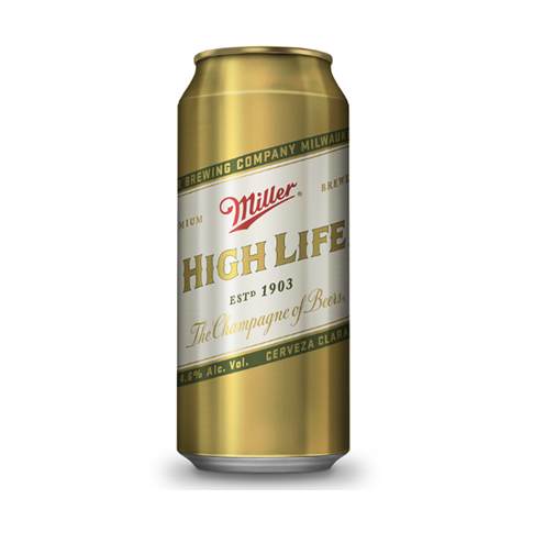 Cervza Miller High Life Latón 473ml