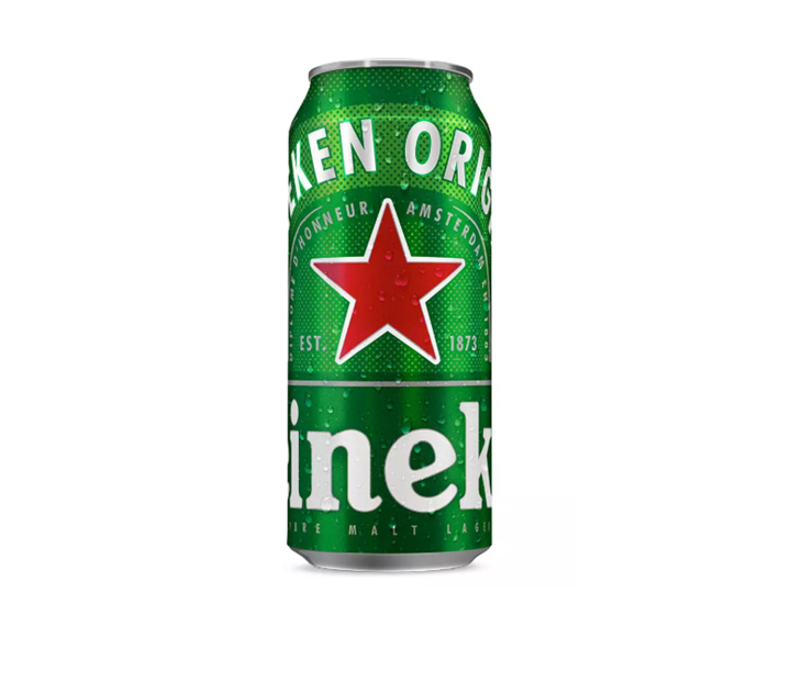 Cerveza Heineken Latón de 473 ml