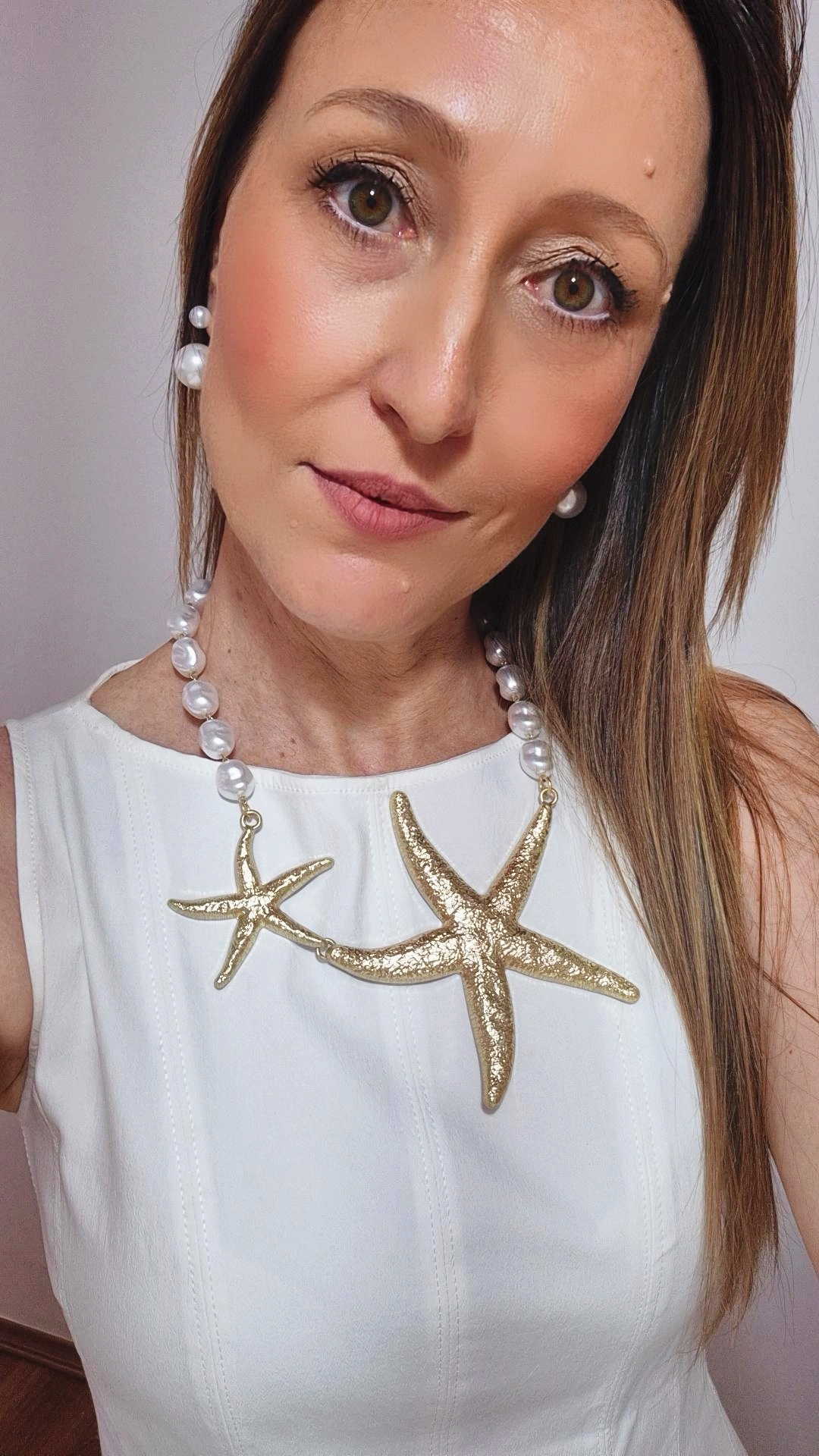 Colar de estrelas-do-mar