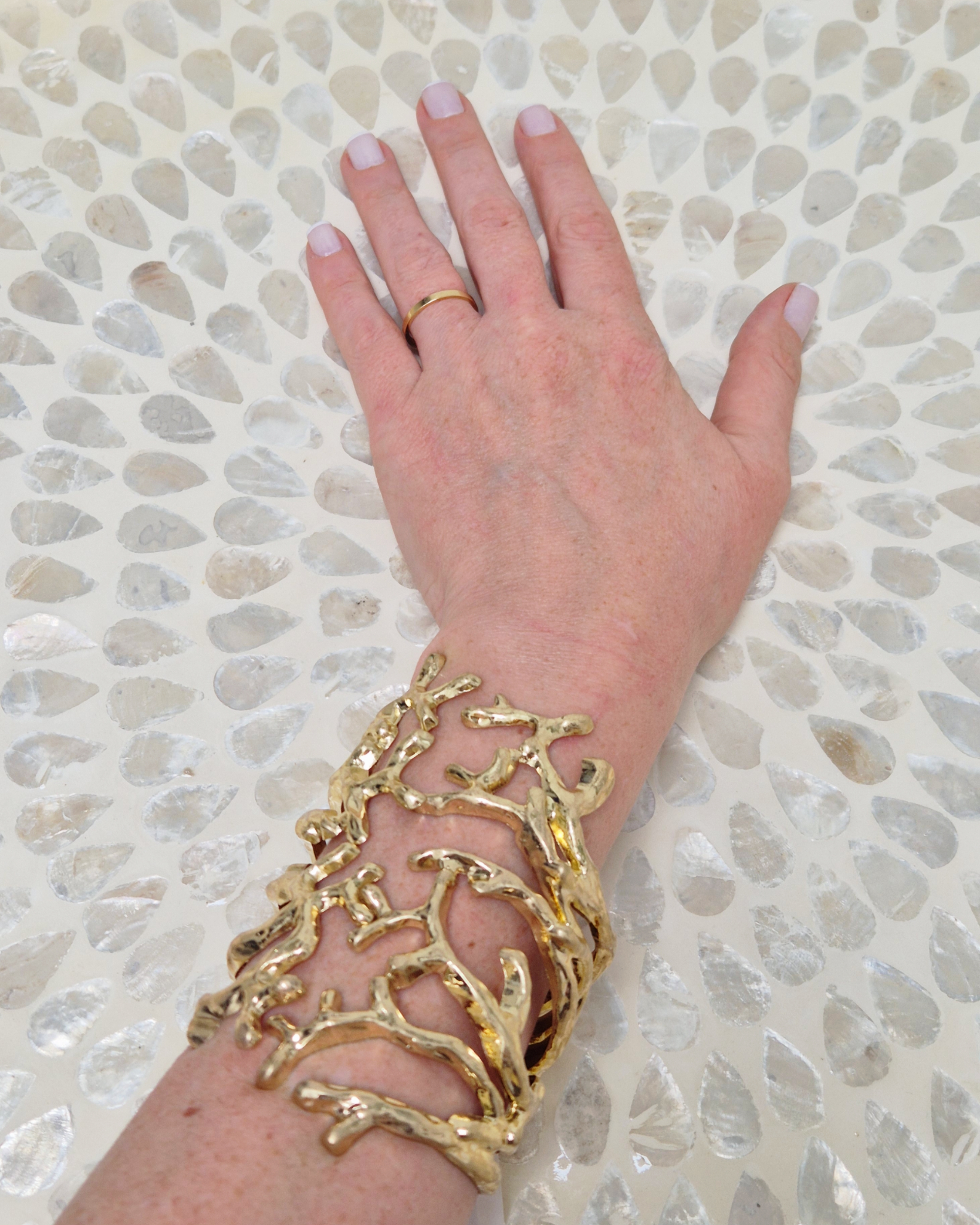 Braceletes Prateado e Dourado