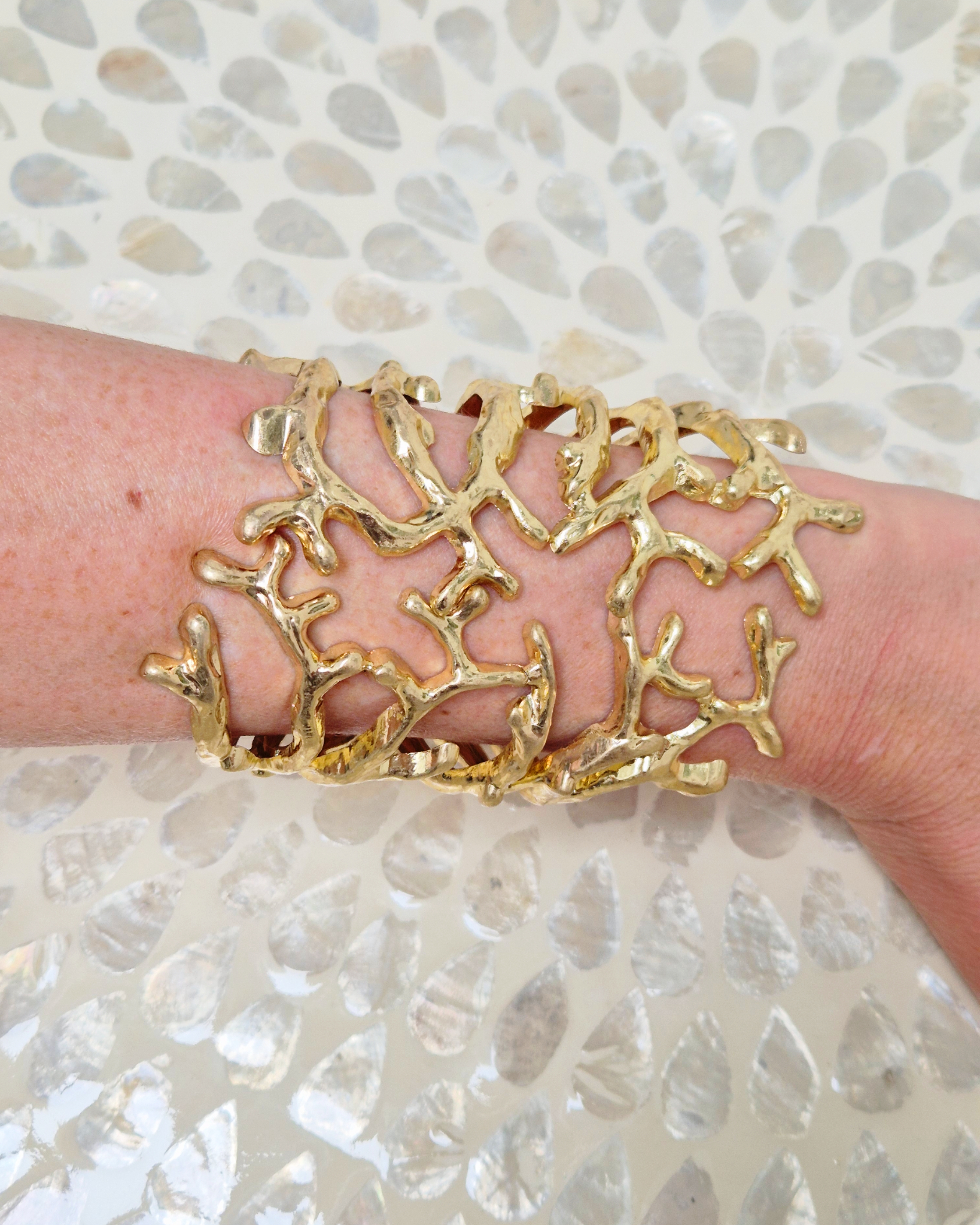 Braceletes Prateado e Dourado