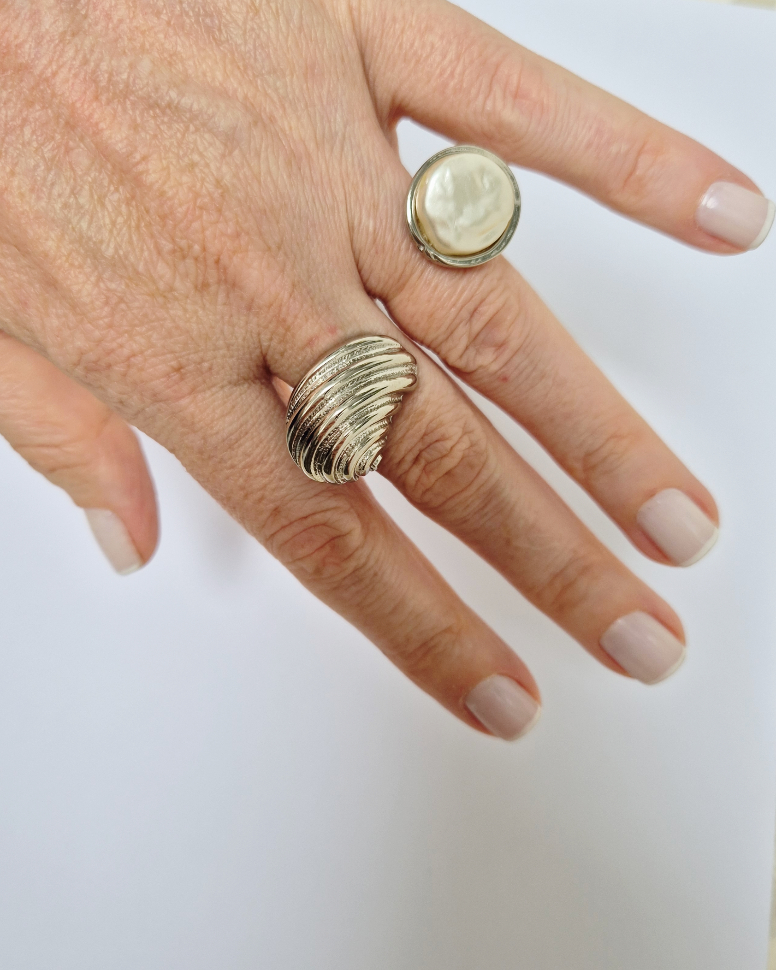 Anéis Dourado e Prata