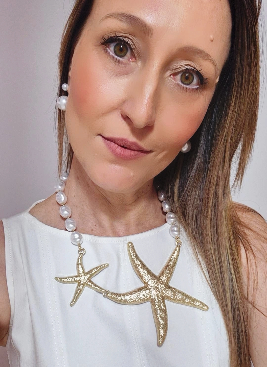 Colar de estrelas-do-mar