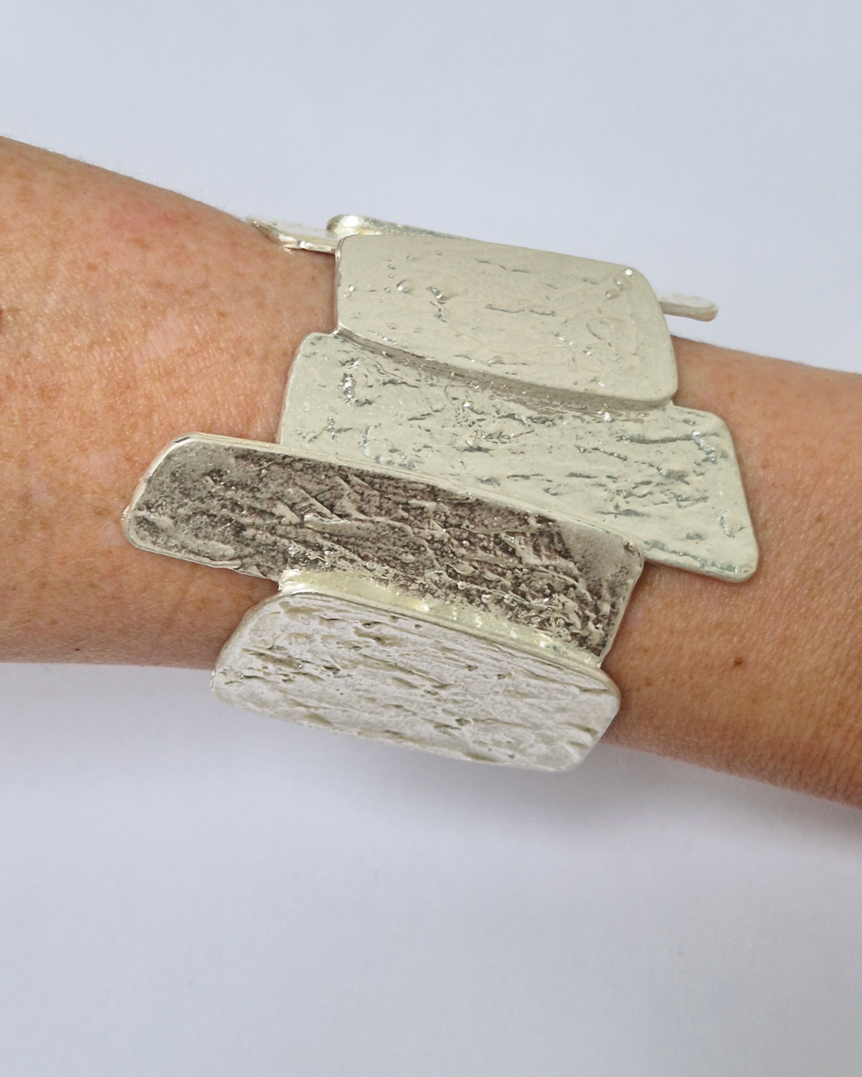 Bracelete Prata Antebraço 