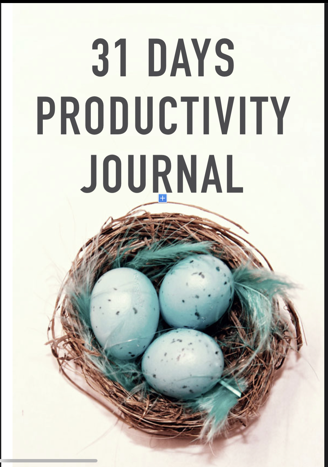 31 Days Productivity Planner