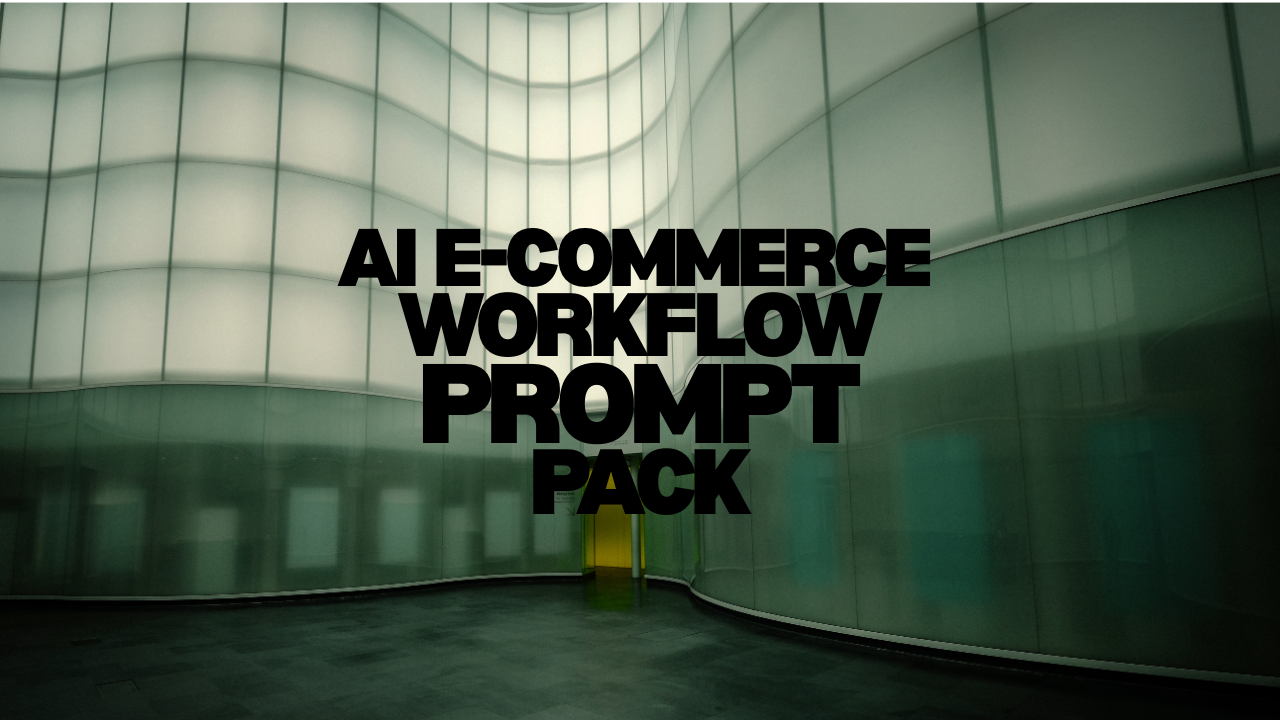 AI E-commerce Workflow Pack with Templates 