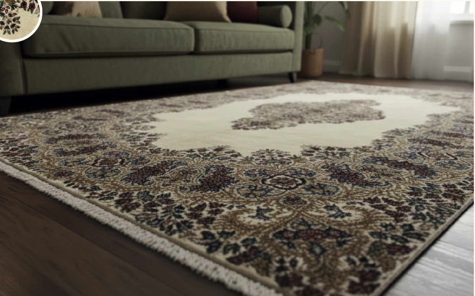 Tappeto Kirman Imperial 158 × 244 cm