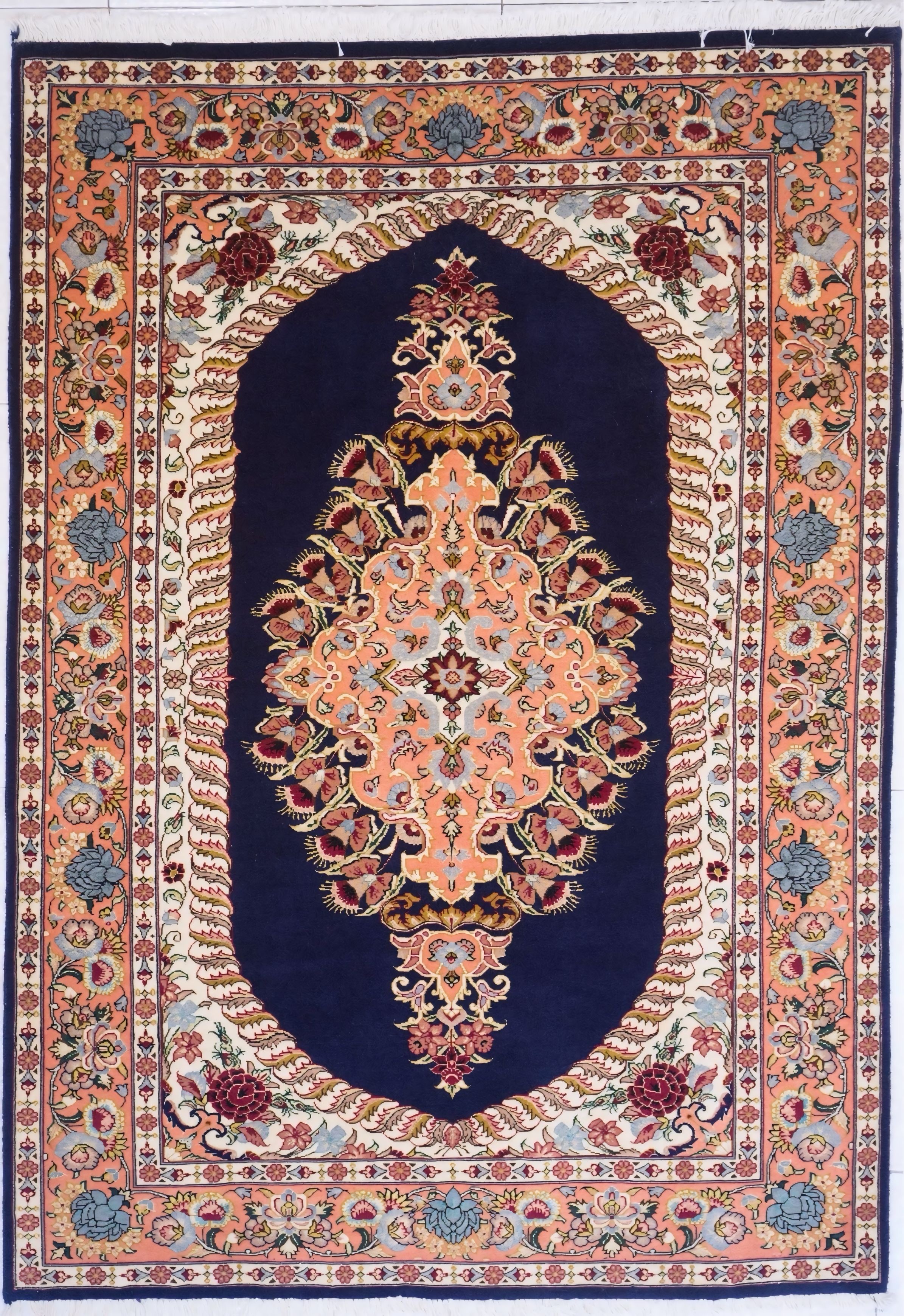 `Tappeto Tabriz 103×148 cm