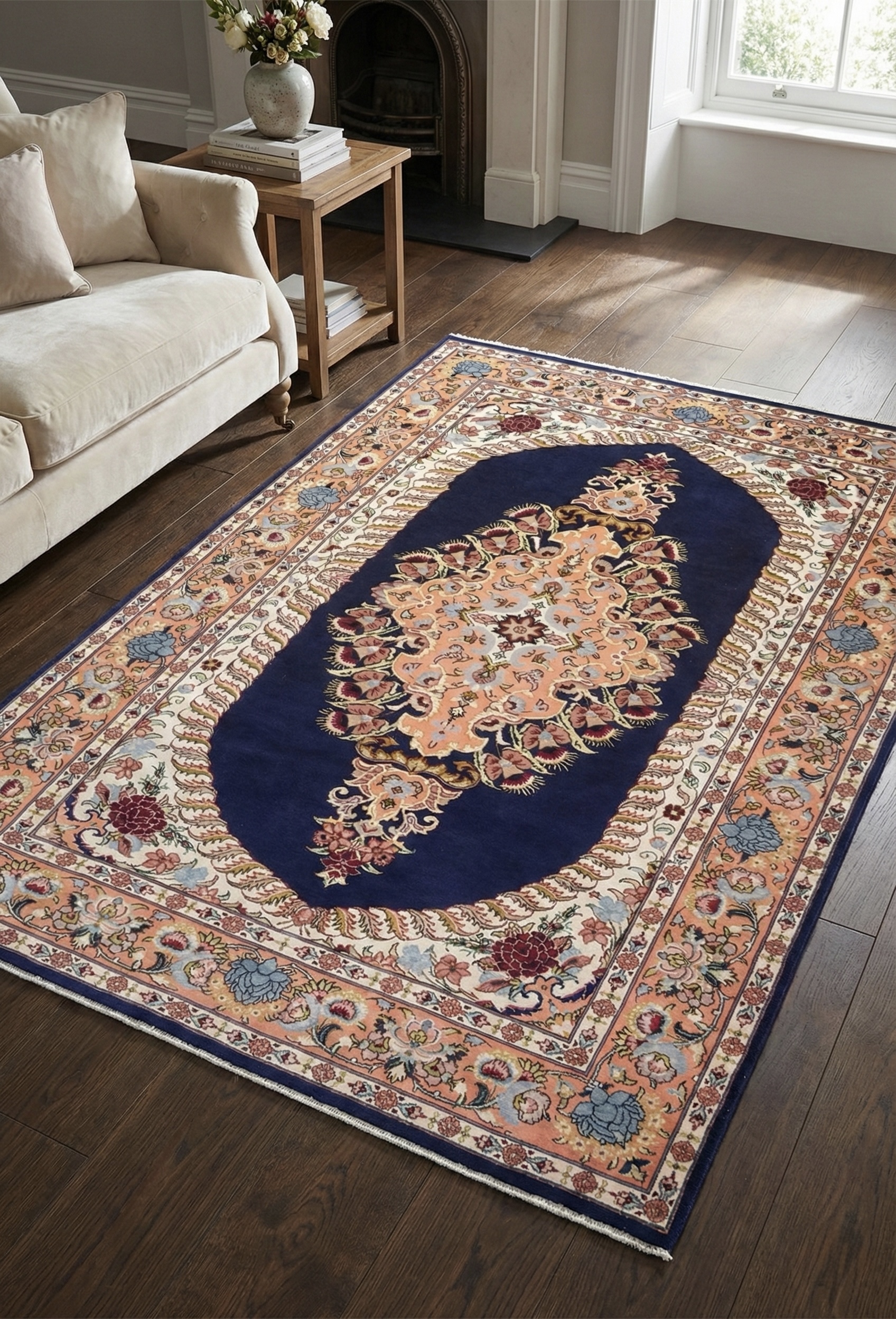 `Tappeto Tabriz 103×148 cm