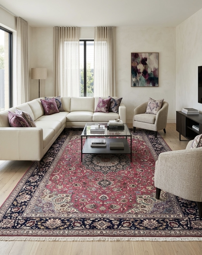 Tappeto Persiano Tabriz Classico 200×297 cm