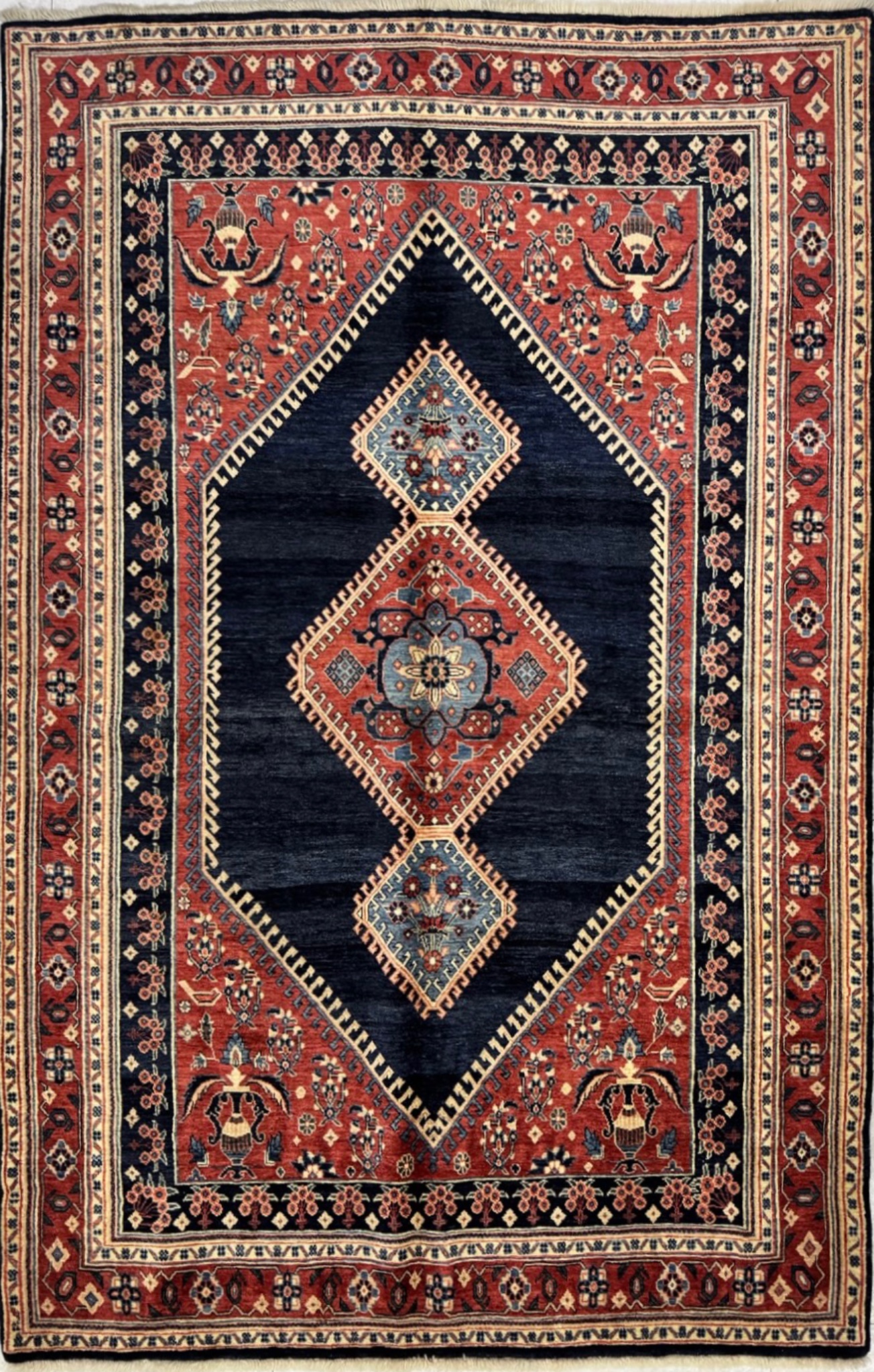 Tappeto Persiano Kashkuli 159×244 cm – Colori Vegetali