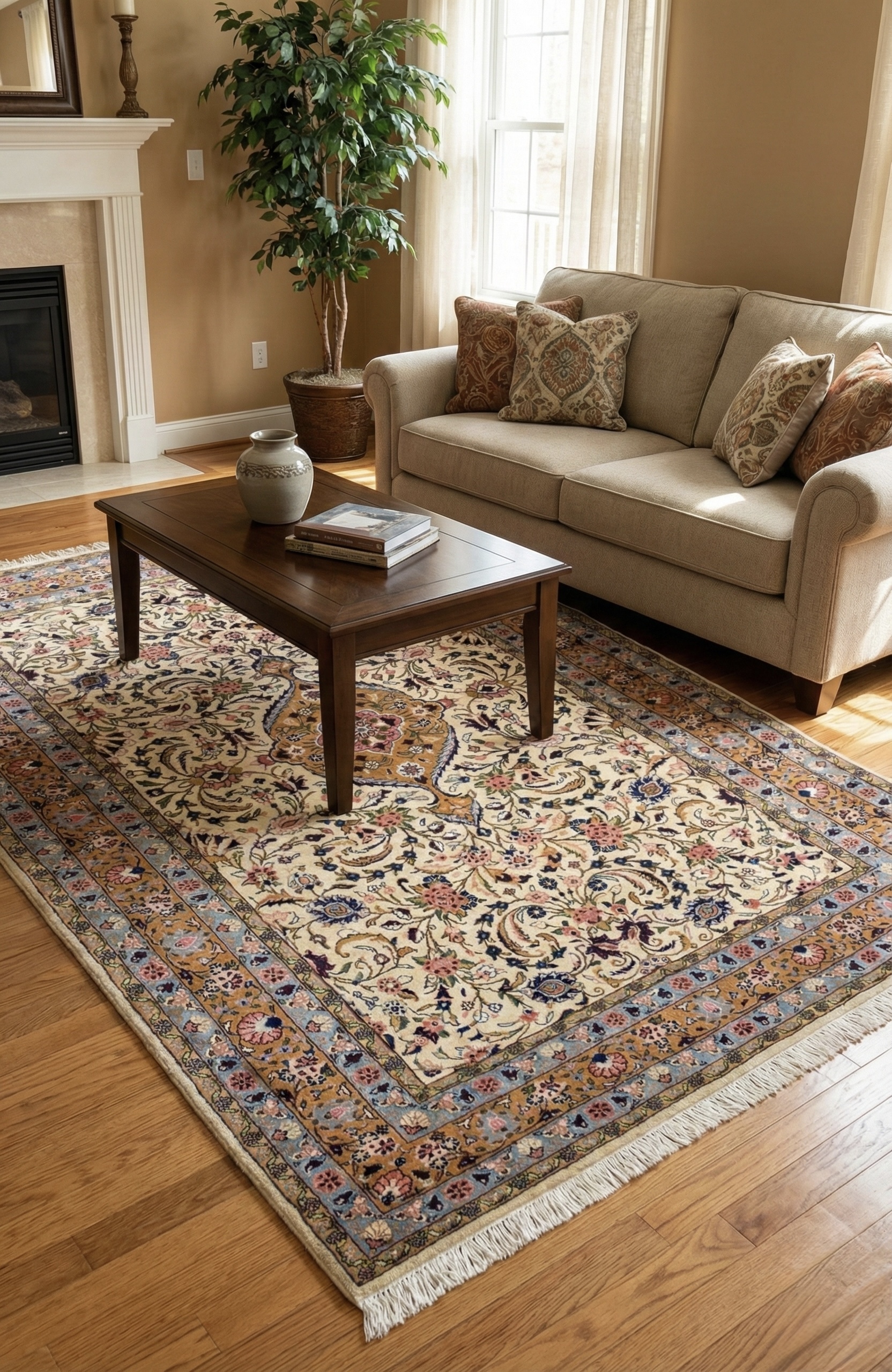 Tappeto Bijar 135×207 cm