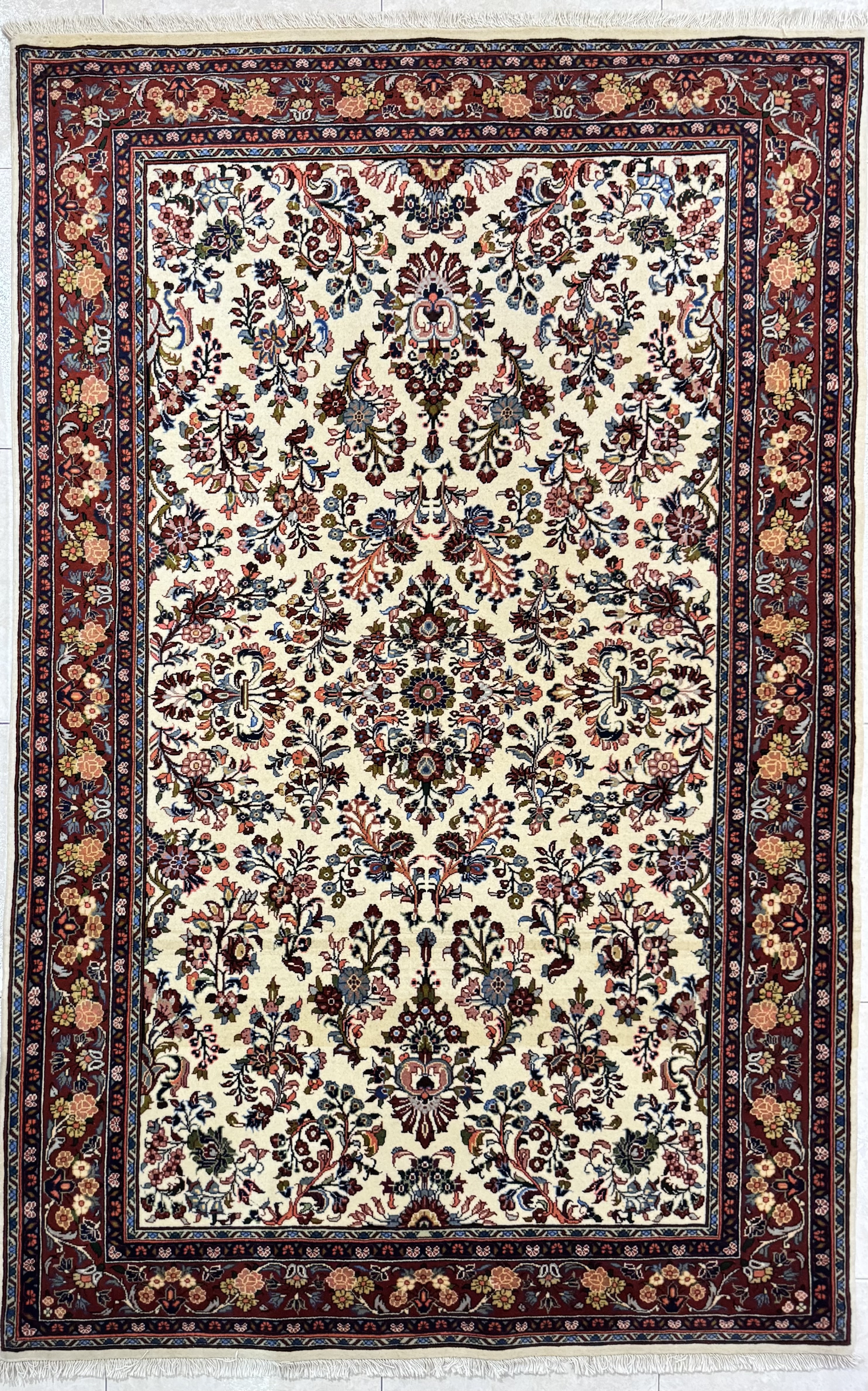 Tappeto Bijar 138×215 cm