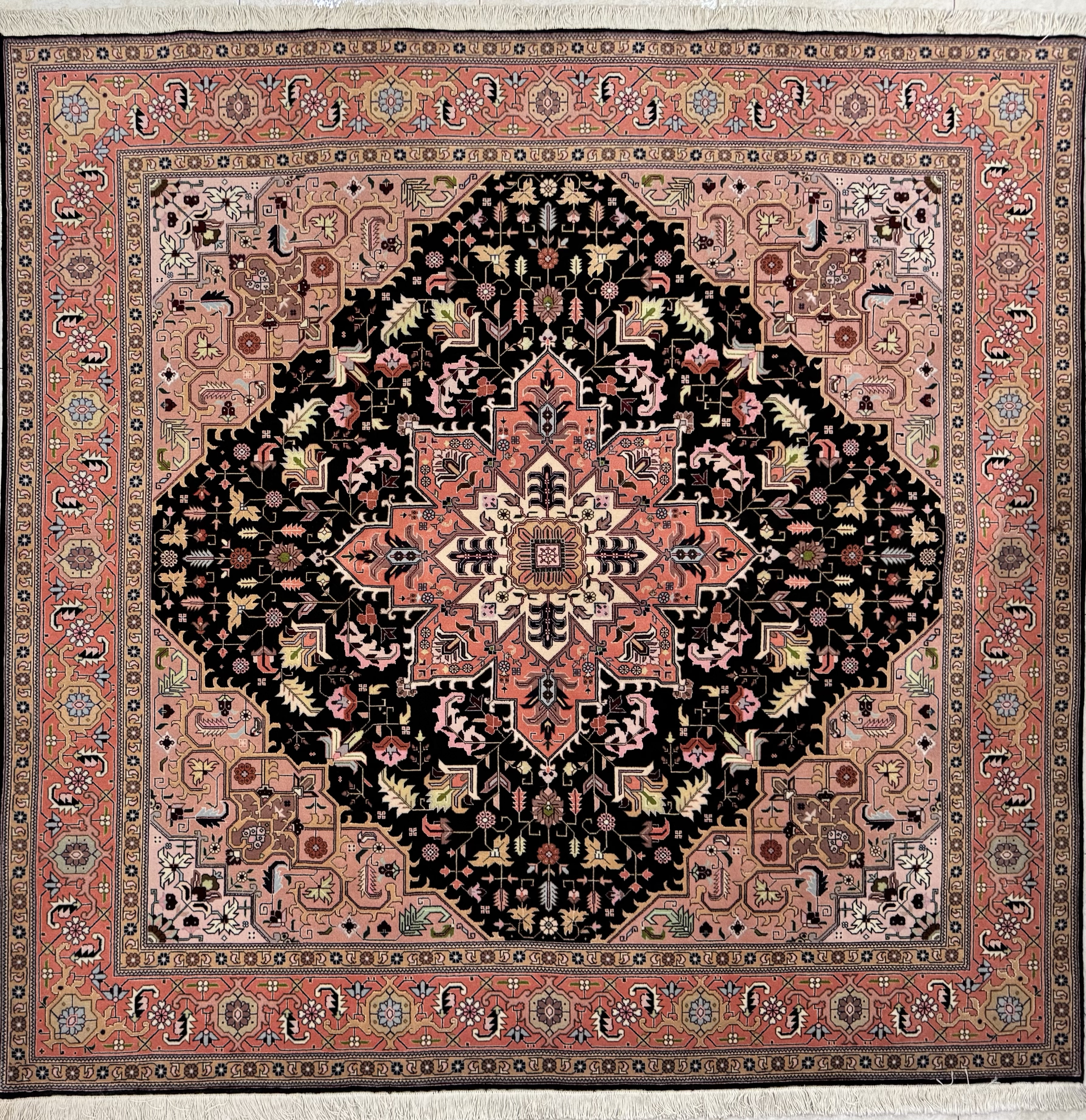Tappeto Tabriz 200 × 200 cm