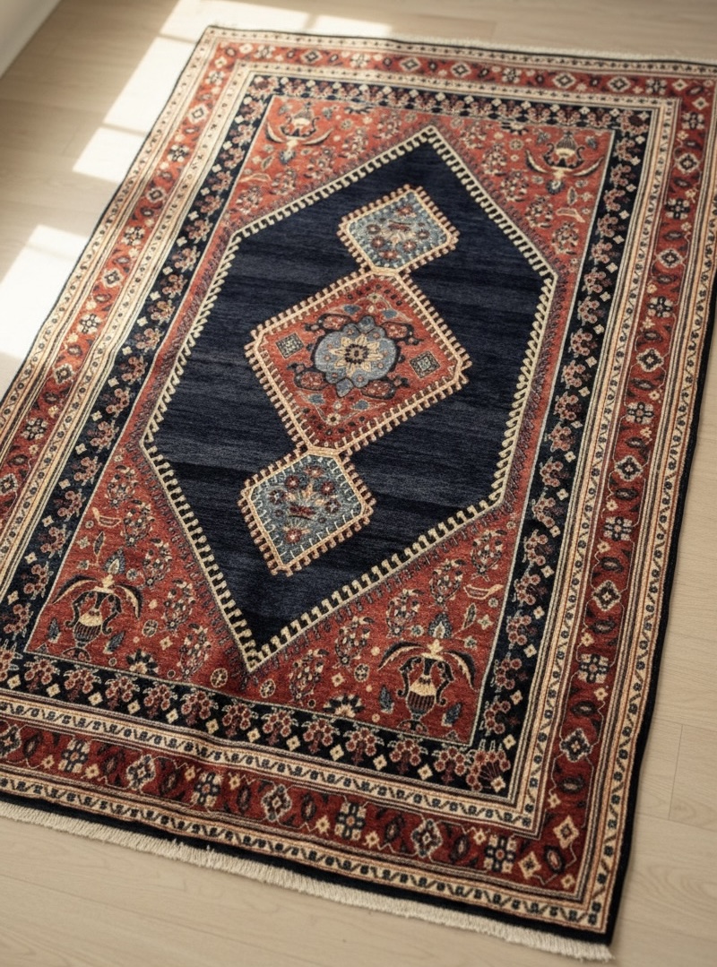 Tappeto Persiano Kashkuli 159×244 cm – Colori Vegetali