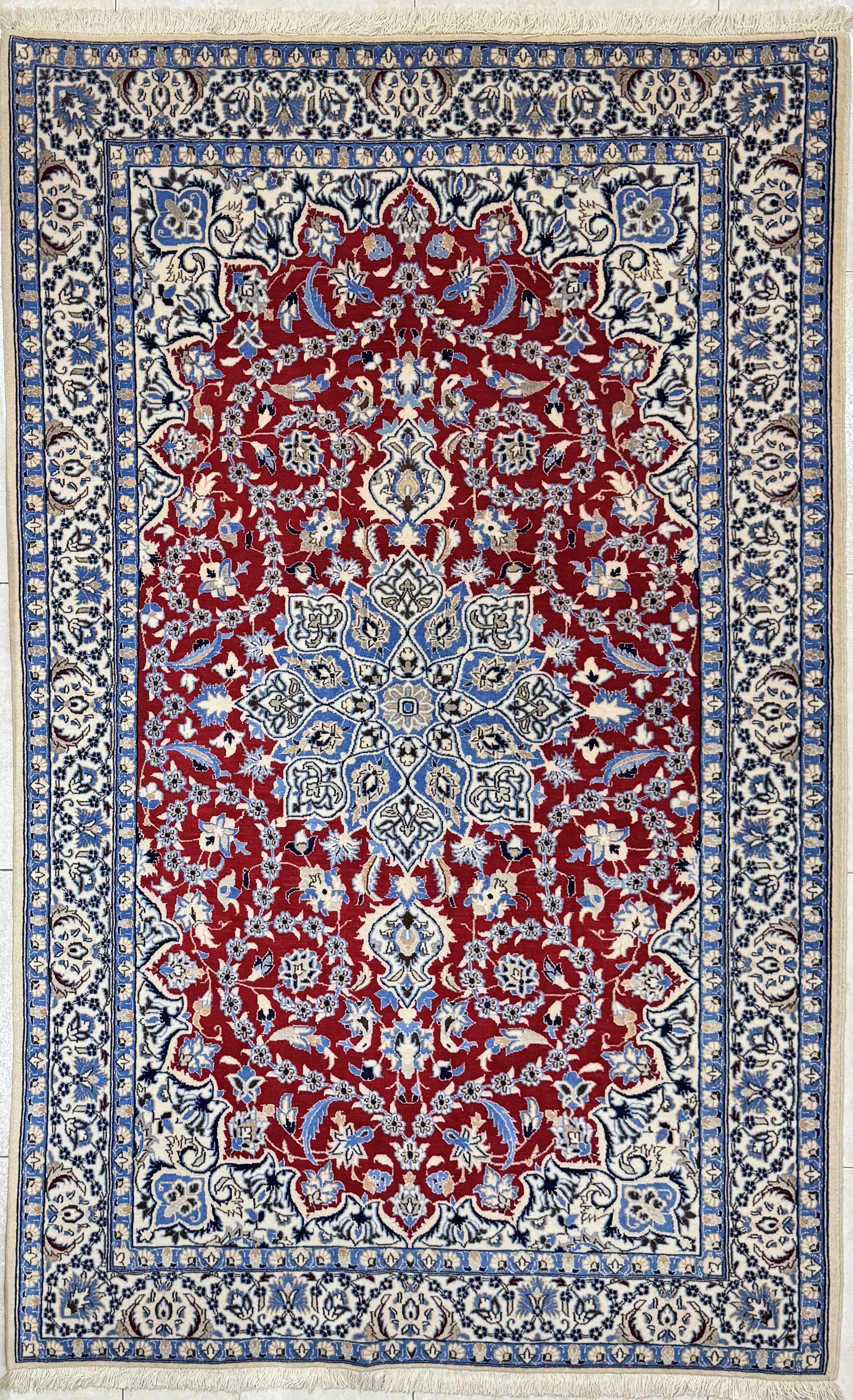 Tappeto Nain 126×201 cm