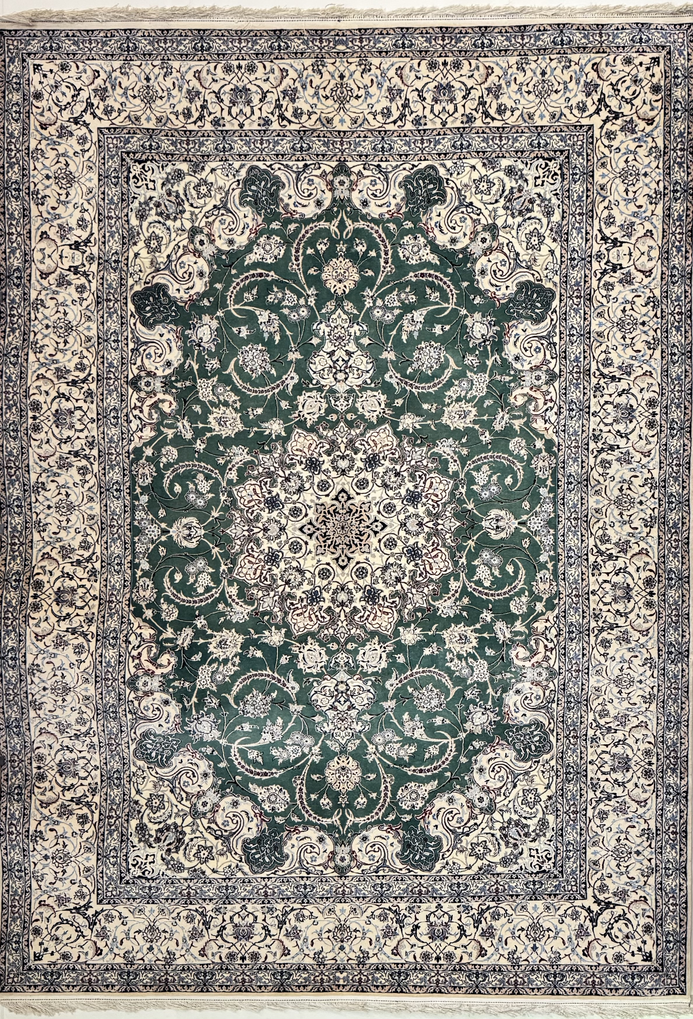 Tappeto Persiano Nain 6 Fili Extra 200×291 cm