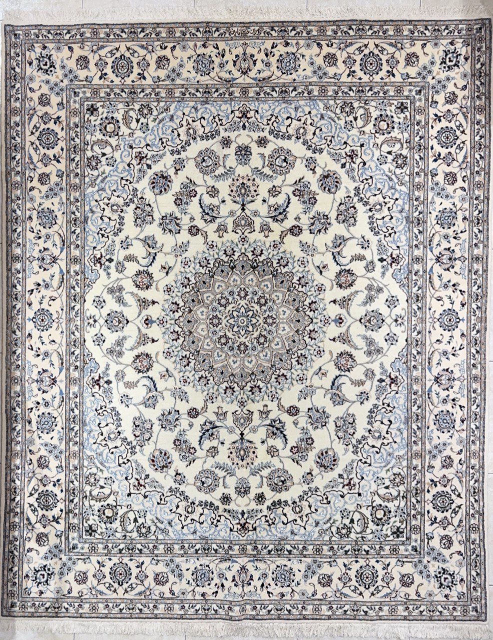 Tappeto Nain 6 Fili Fine 198×245 cm